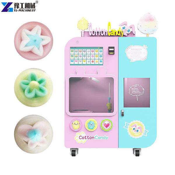automatic candy floss machine in YG