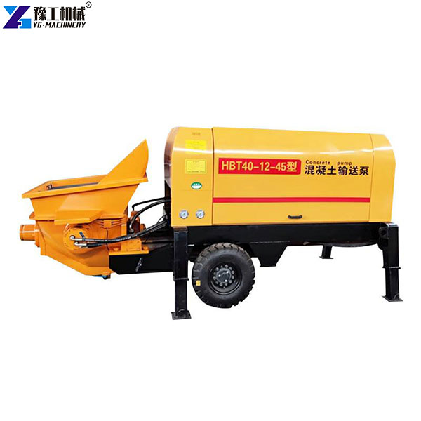 tow behind concrete pump