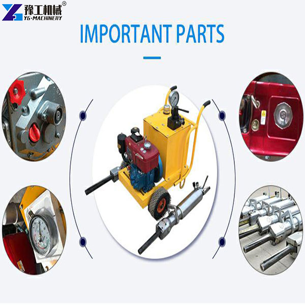 hydraulic rock splitter for sale parts