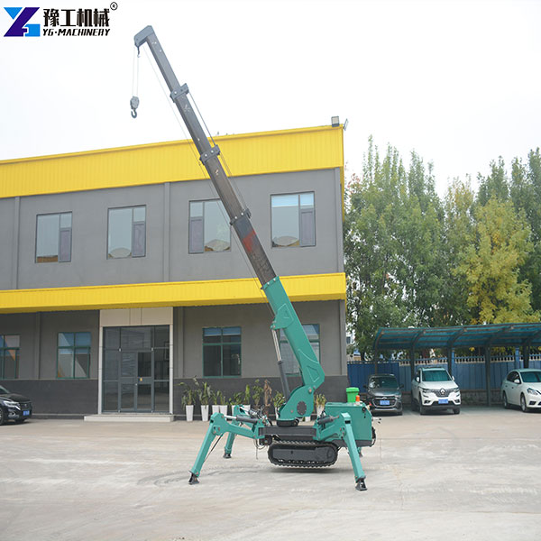 mini tracked crane for sale application
