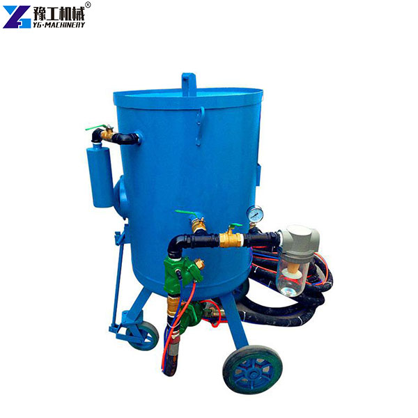 portable blasting machine