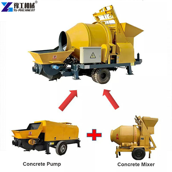 pump mixer concrete in YG
