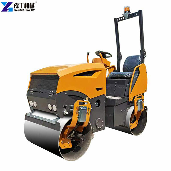 small asphalt roller