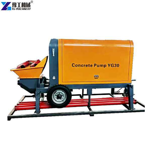 YG's portable mini concrete pump