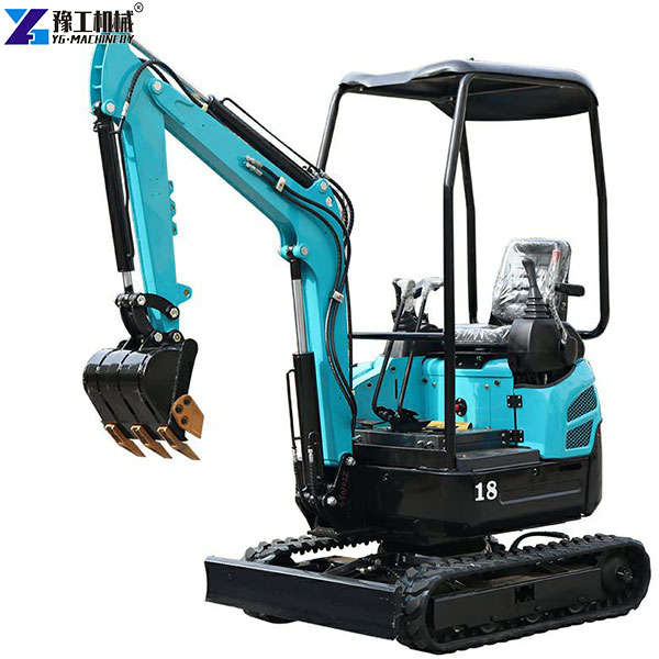 YG's mini digger machine