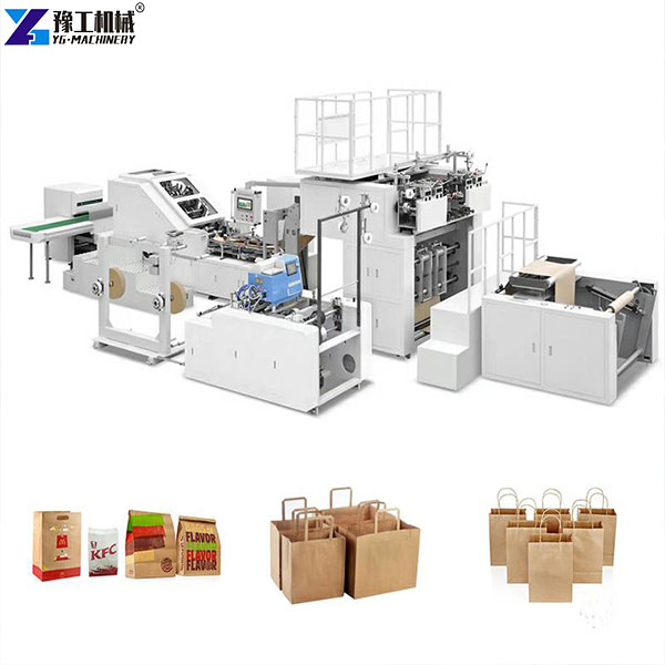 YG's square bottom paper bag making machine