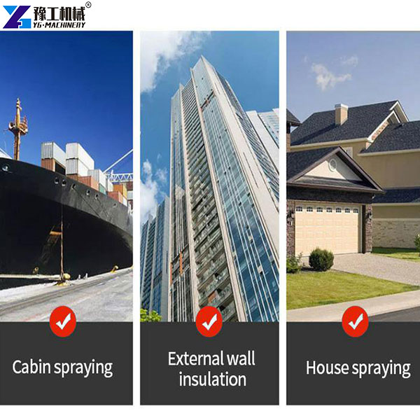 application of polyurethane foam equipment