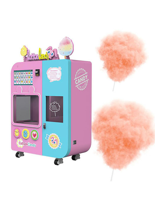 automatic cotton candy machine in YG machinery