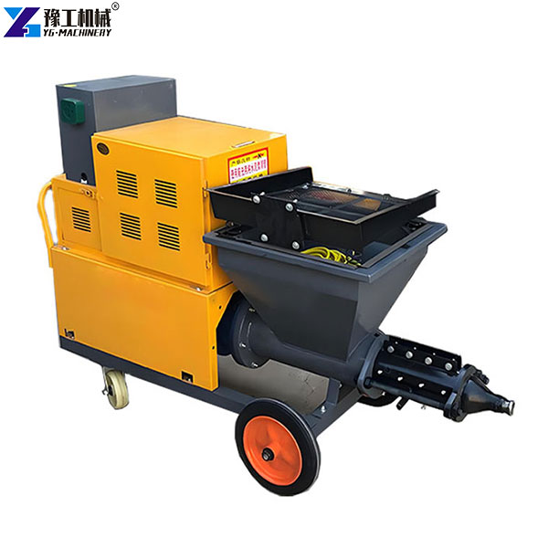 cement plaster spray machine in YG