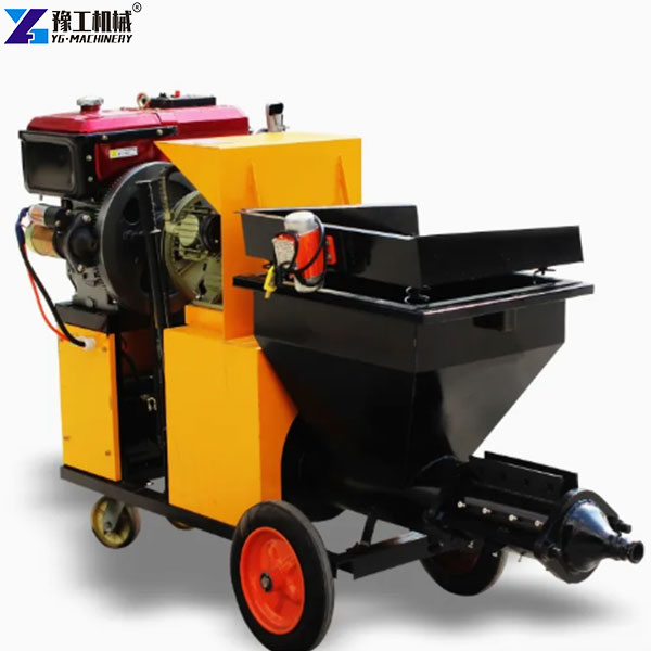 cement plaster spray machine price