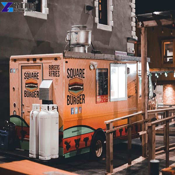 customizable mobile burger van