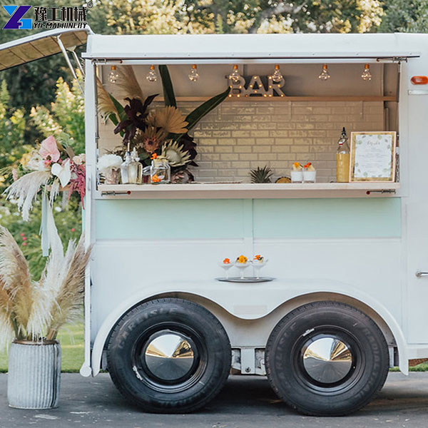 customized portable bar trailer