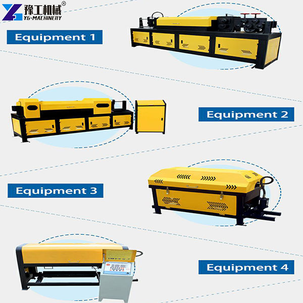different types of bar straightening machine