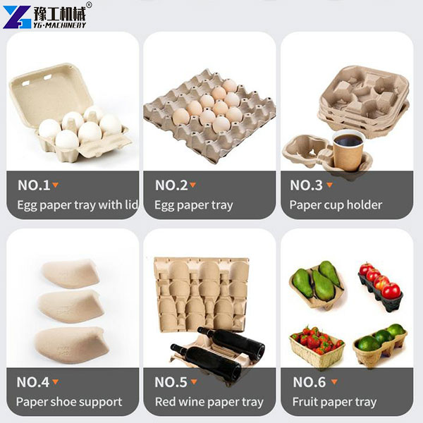 egg tray production machine application