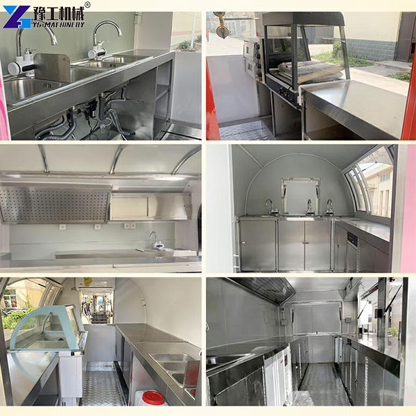 fast food trolley internal structure