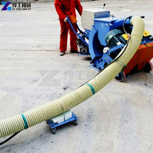floor shot blasting machine application