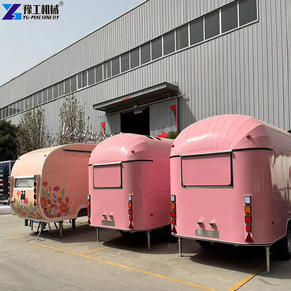 fully equipped food trailer factory