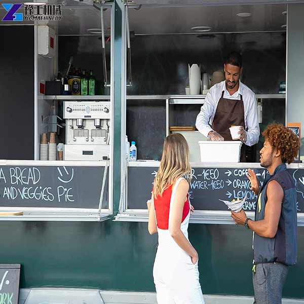 high-quality fully equipped food trailer