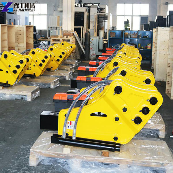 hydraulic breaker attachment real shot