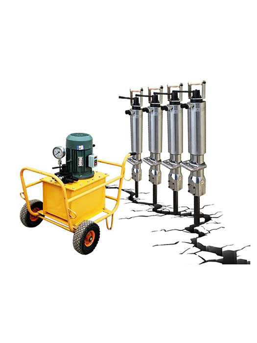 hydraulic rock splitter in YG machinery