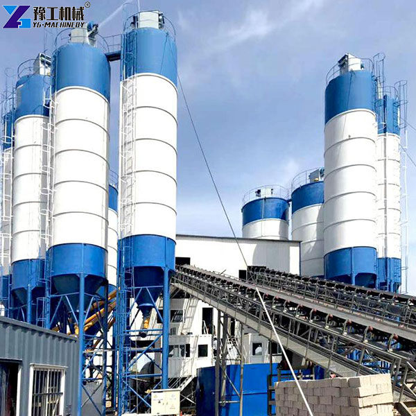 large batching and mixing plant