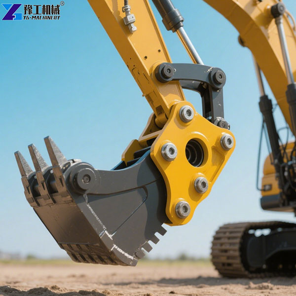 mini excavator quick attach application