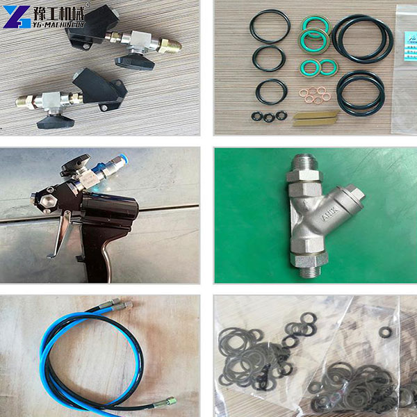 polyurea machine's accessories