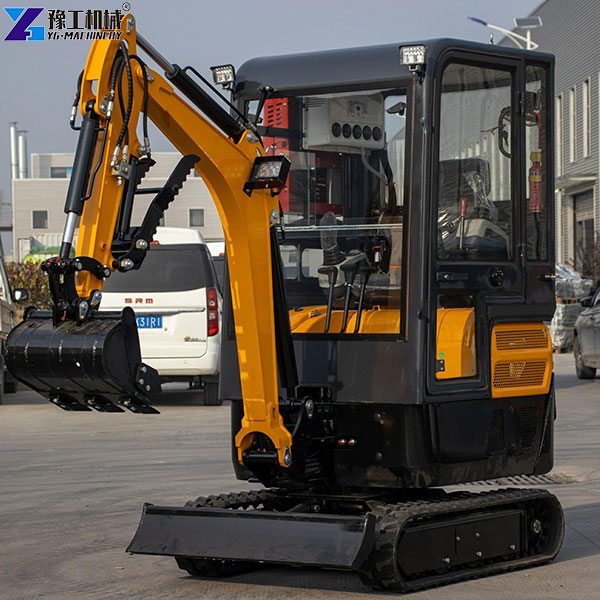 powerful mini digger excavator