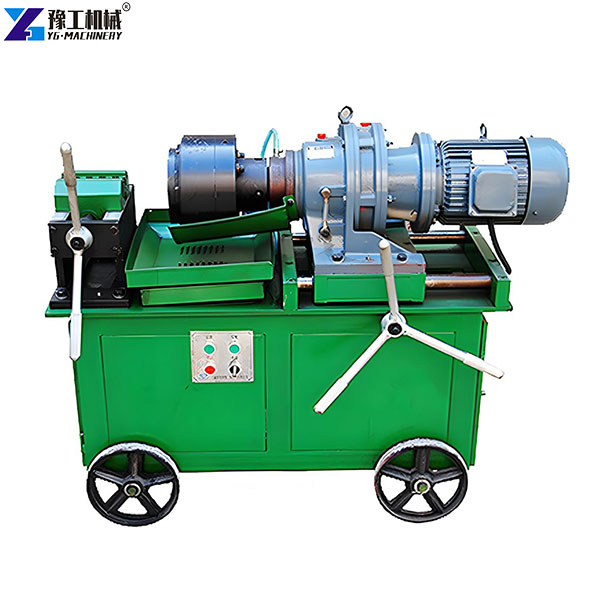steel threading machine