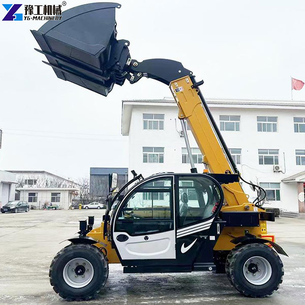 telescopic boom handler real shot