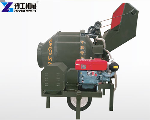 320 mixer machine with hopper