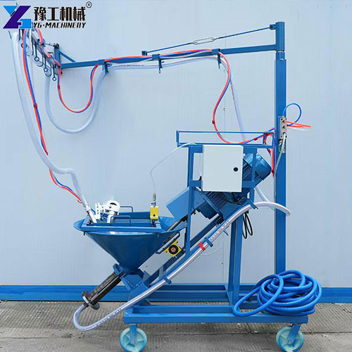 GRC spray machine real shot