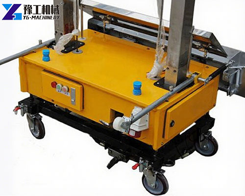 YG’s automatic wall plastering machine