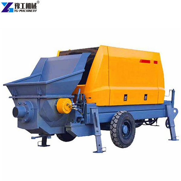 YG's concrete delivery pump