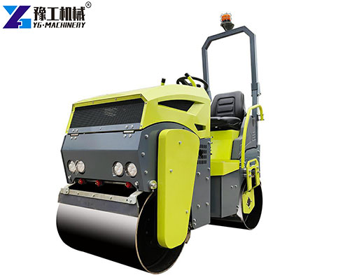 YG's double drum vibrating roller