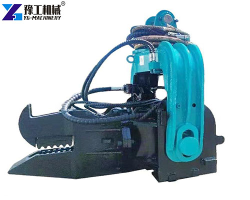 YG's excavator pile driver