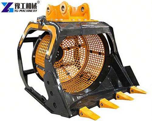 YG's excavator screening bucket for sale