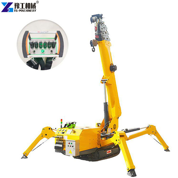 YG's mini tracked crane