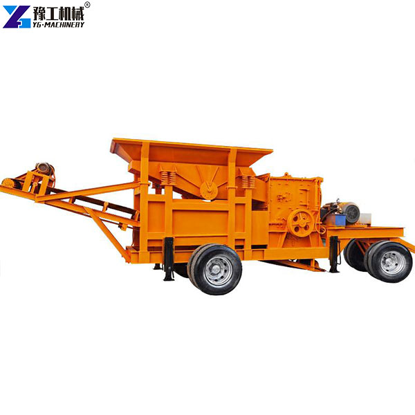 YG's mobile stone crusher for sale