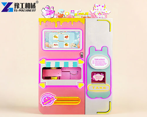 YG's shaved ice vending machine