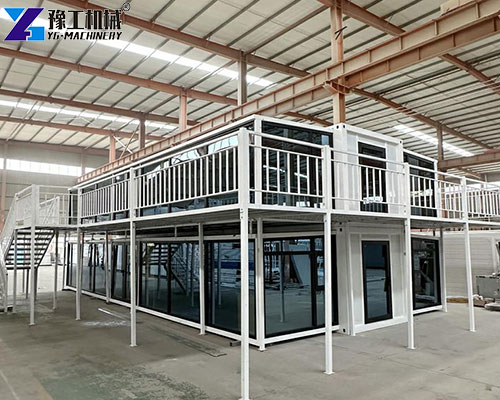 double-story foldable modular homes