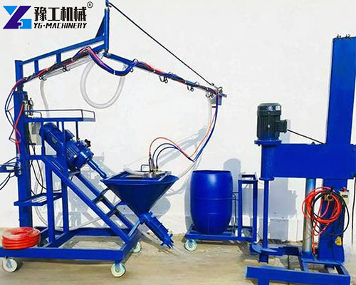 fiberglass spraying machine in YG