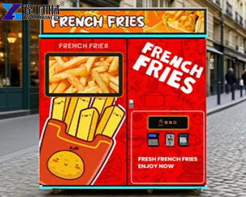 french fries vending machine for sale