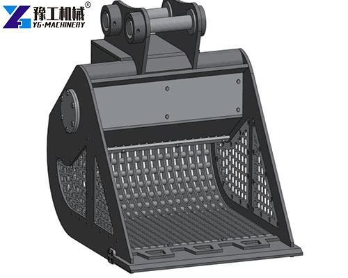 high frequency excavator screener