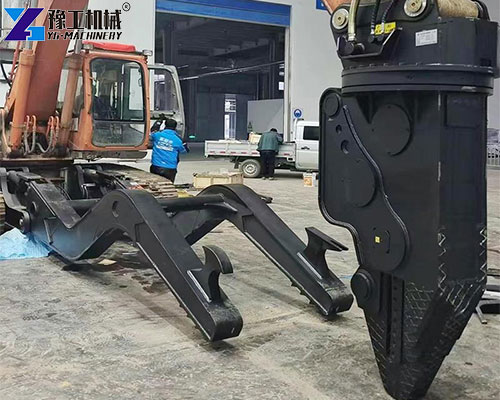 hydraulic car scrap shear application