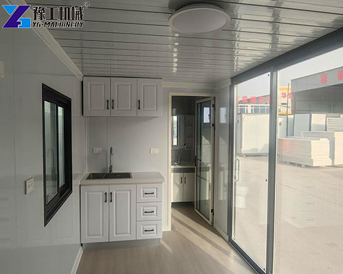 internal layout of prefab cargo container homes