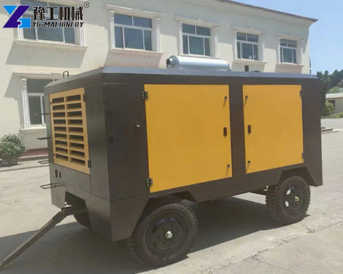 portable rotary screw air compressor real shot