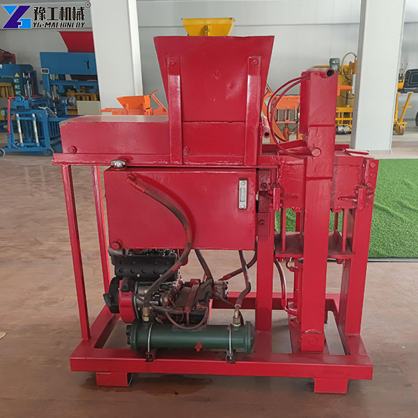 semi-automatic clay brick maker machine