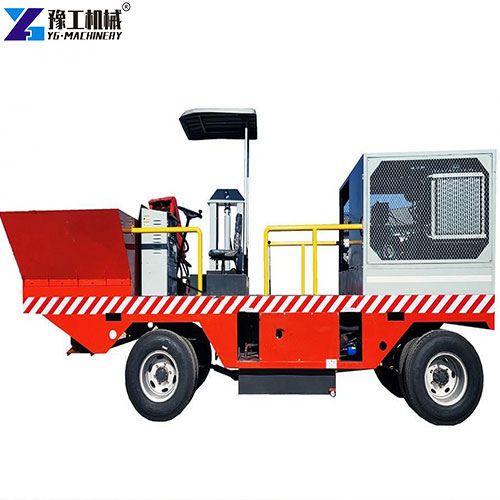 slipform curb machine in YG