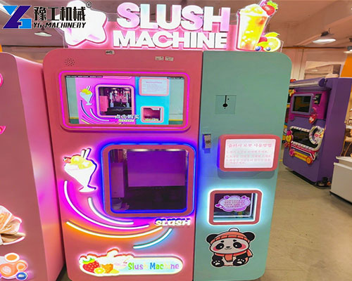 slush vending machine real shot